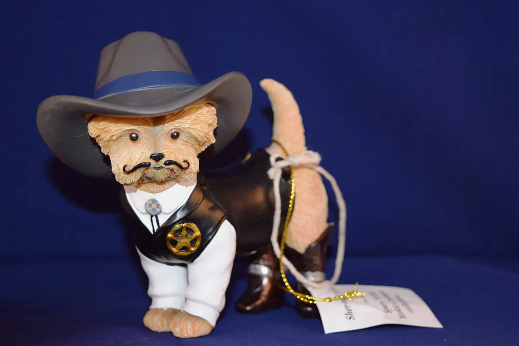 SHER-RUFF PAWS "spurs n fur yorkie cowboys collection"