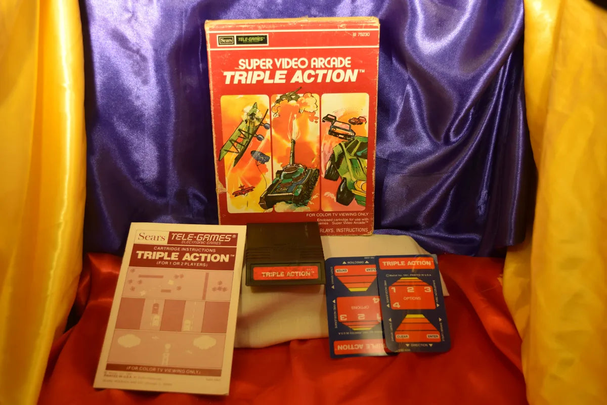 SUPER VIDEO ARCADE "triple action"