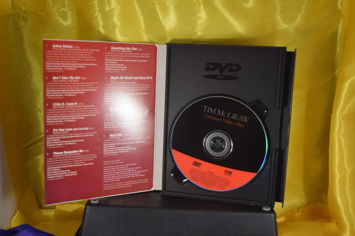 TIM MCGRAW "greatest video hits"