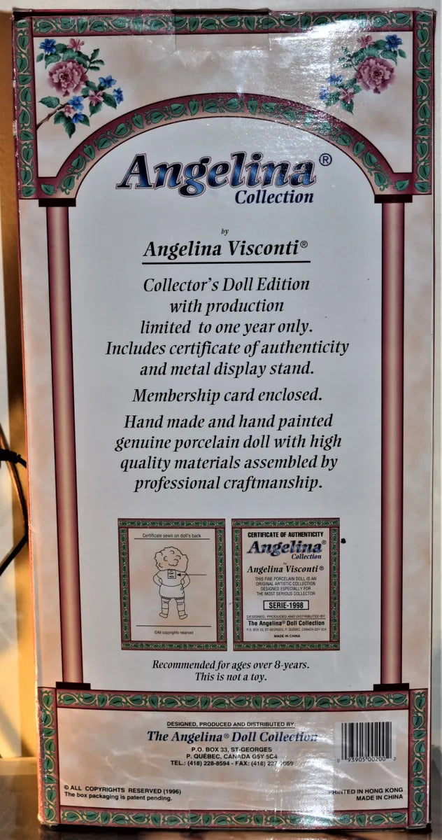 ANGELINA limited edition porclian doll
