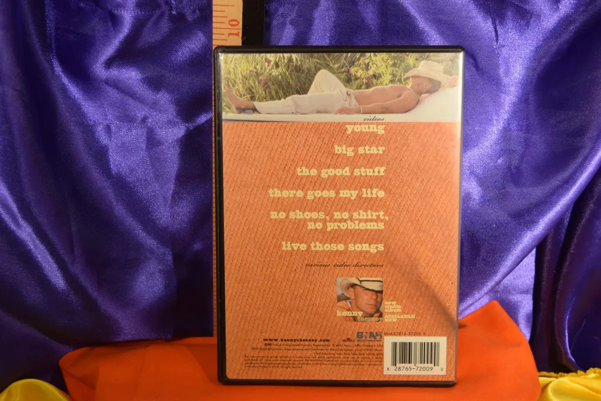 KENNY CHESNEY "when the sun go's down video collection"