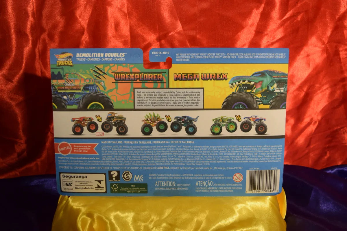 Hot Wheels "Wrexplorer Vs Mega Wrex"