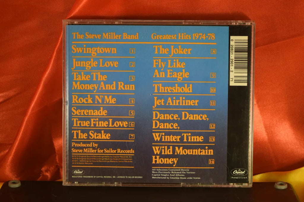 THE STEVE MILLER BAND "Greatest Hits 1974-78"