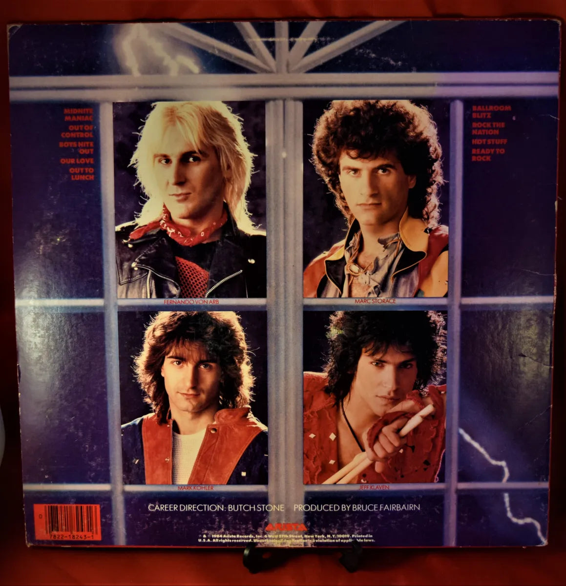 Krokus "The Blitz" Vinyl Lp