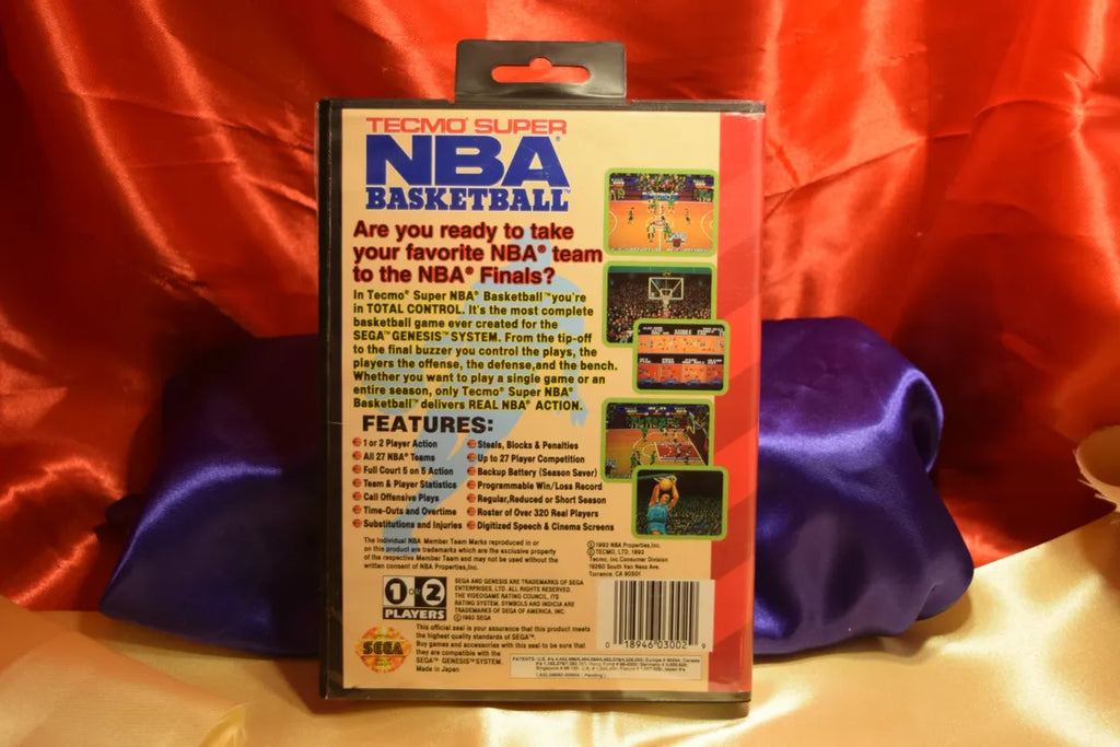 TECMO SUPER NBA BASKETBALL