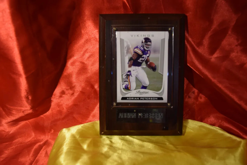 NFL MINNESOTA VIKINGS PLAYER PLAQUES
