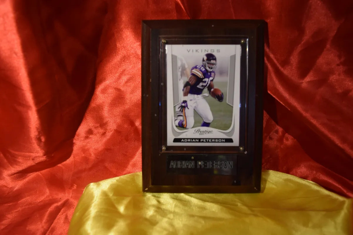 NFL MINNESOTA VIKINGS PLAYER PLAQUES