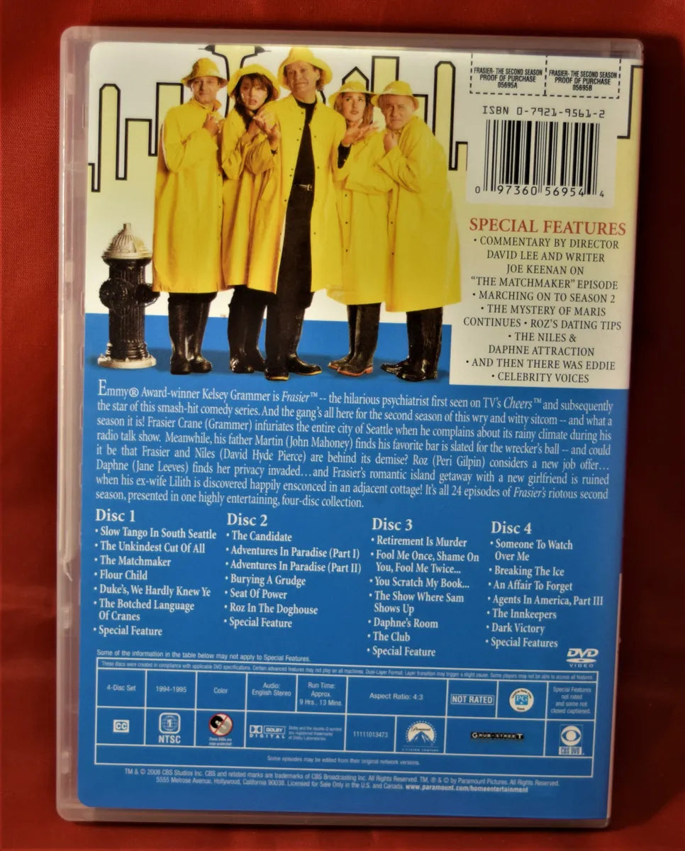 FRASIER "the complete 2nd season"
