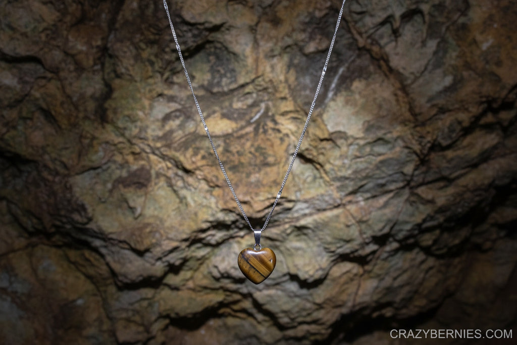 Hart Stone pendant 18kgp