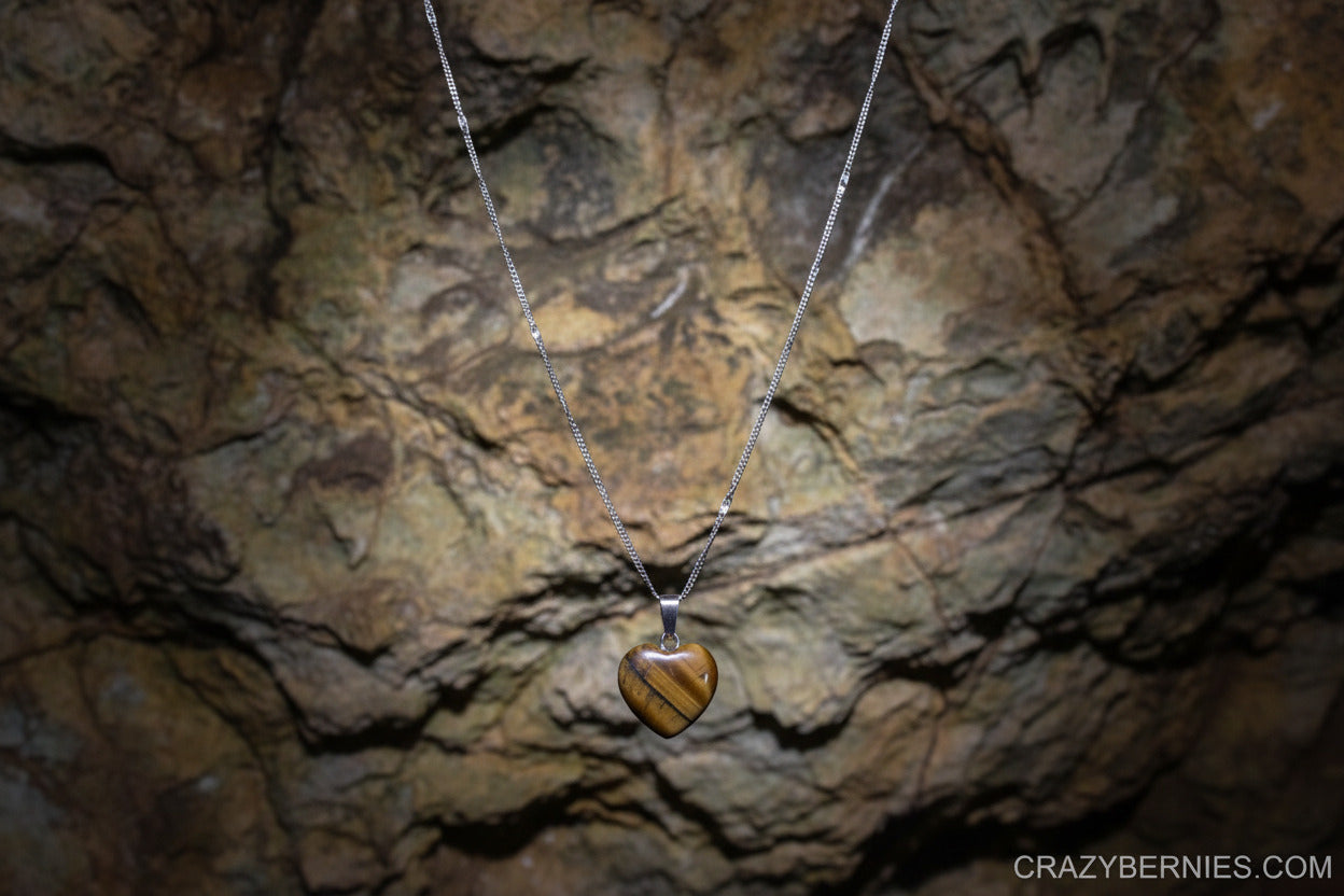 Hart Stone pendant 18kgp