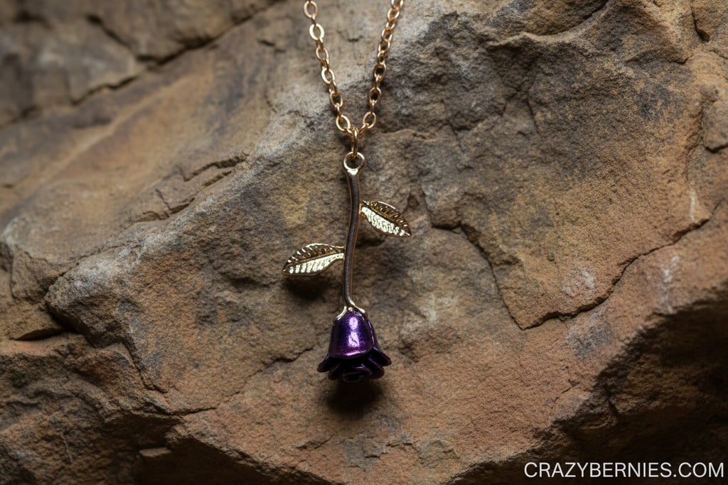 T.N.T Customs Rose Quartz Pendant  Necklace