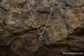 Classic 80.s style hart pendant 16'