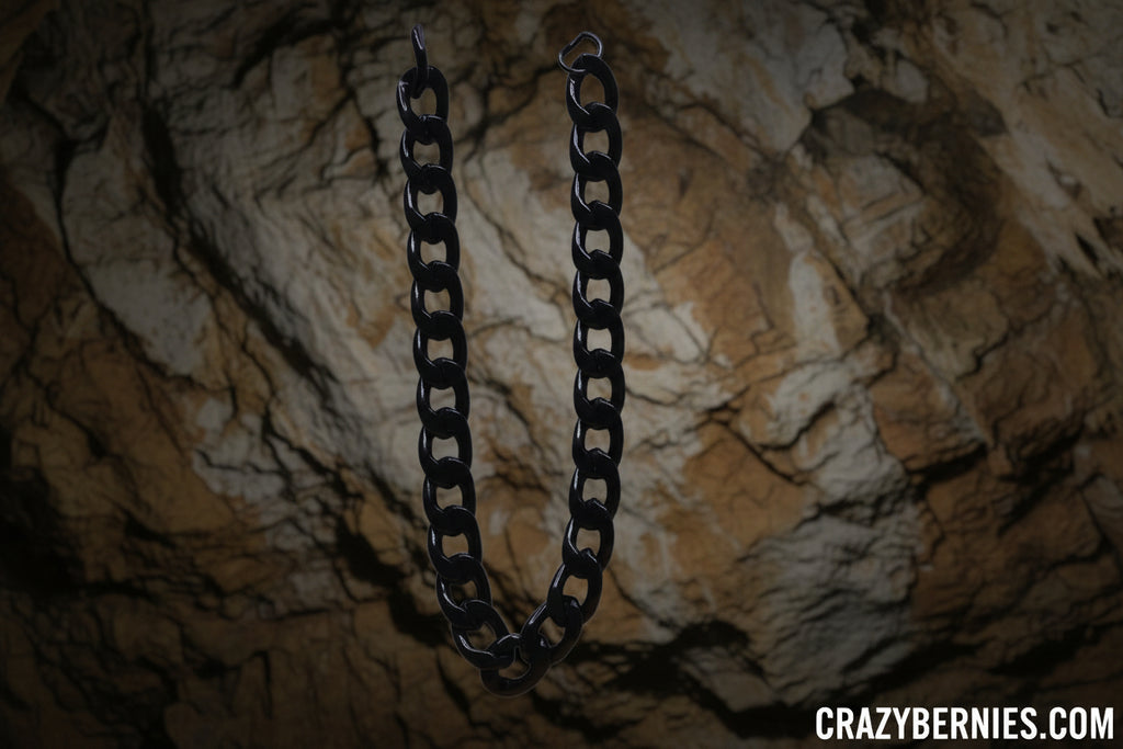 BLACK METAL ALLOY BRACELET