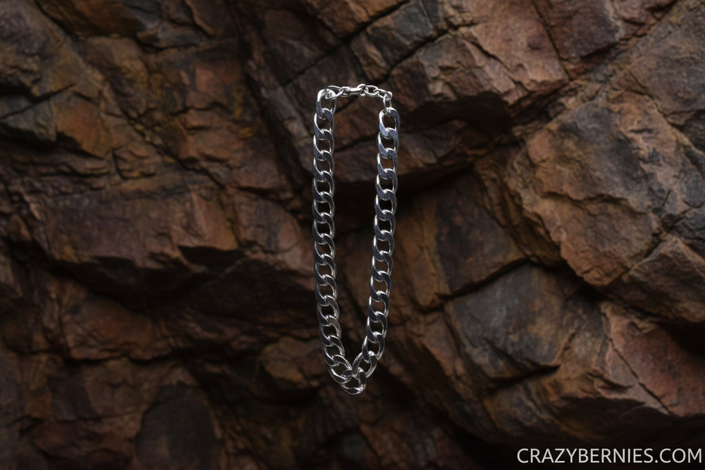 SILVER COLORED ALLOY BRACELET