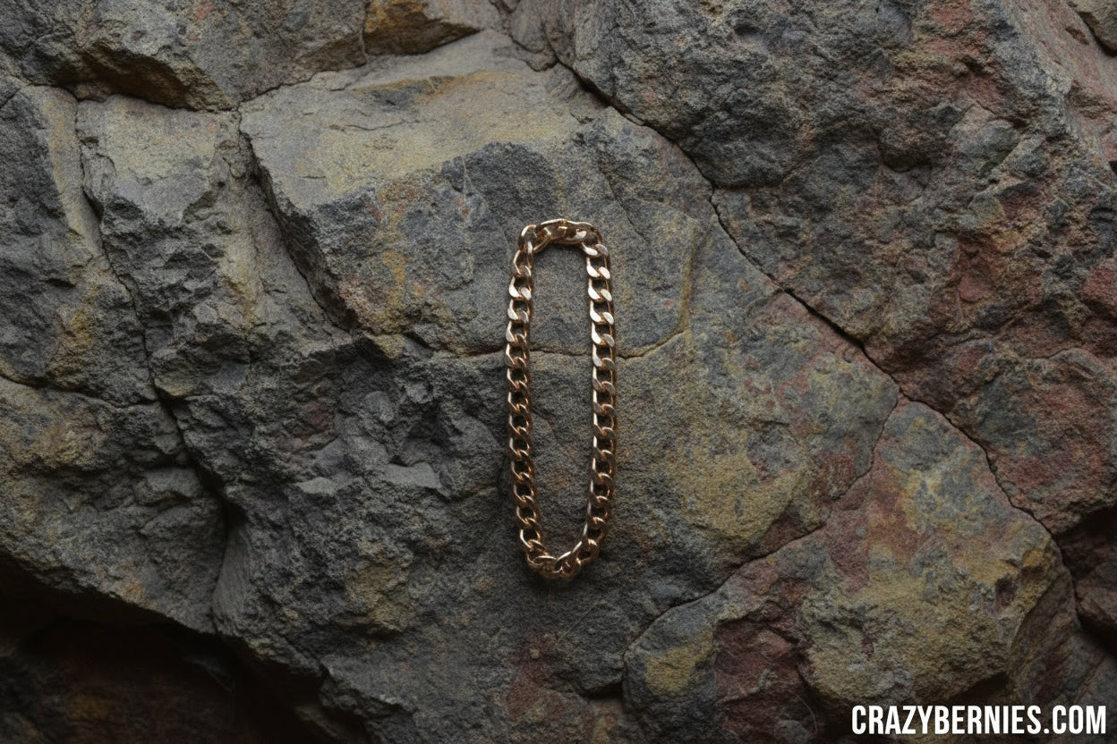 Gold Colored Alloy Bracelet