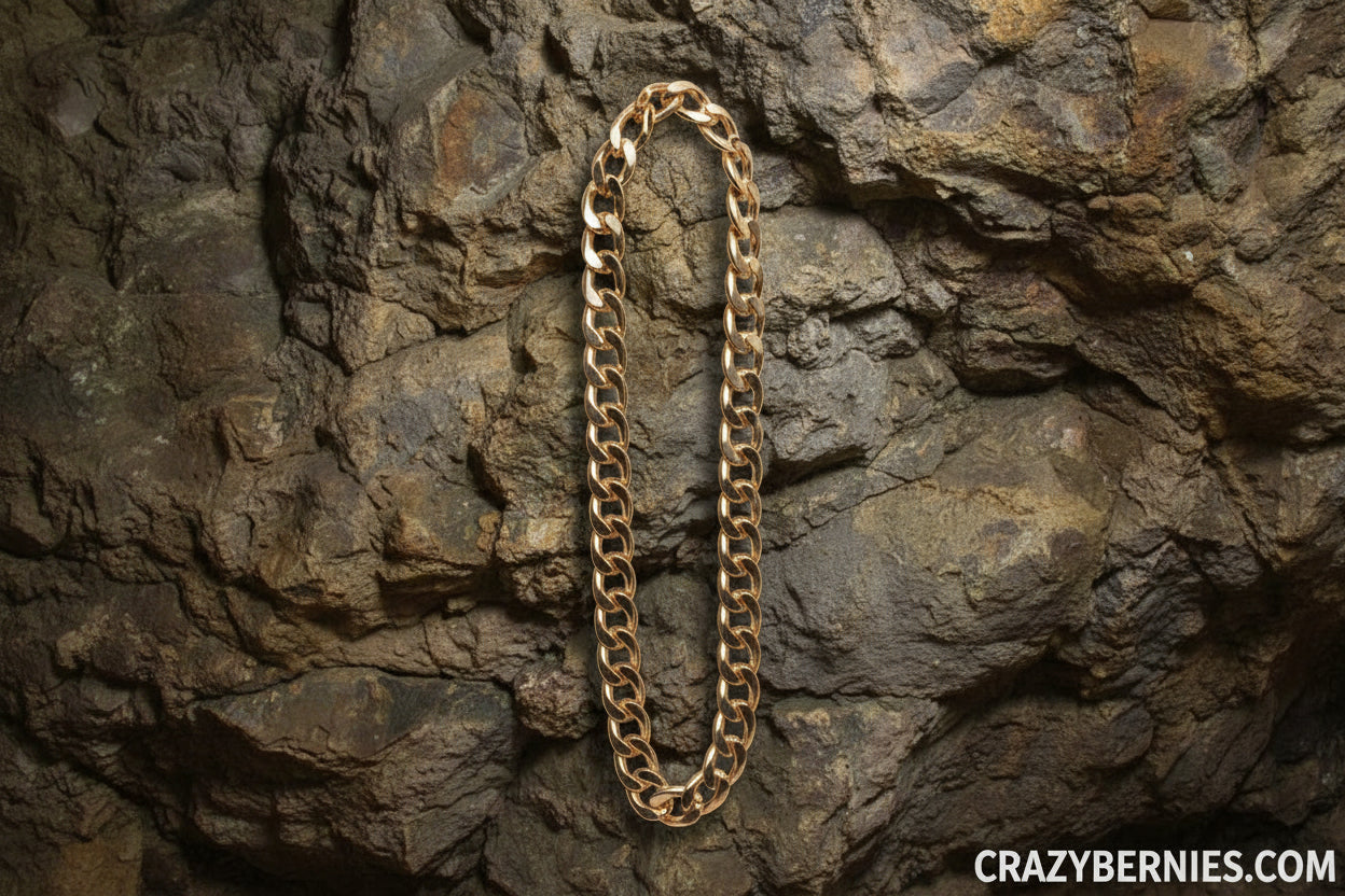 Gold Colored Alloy Bracelet