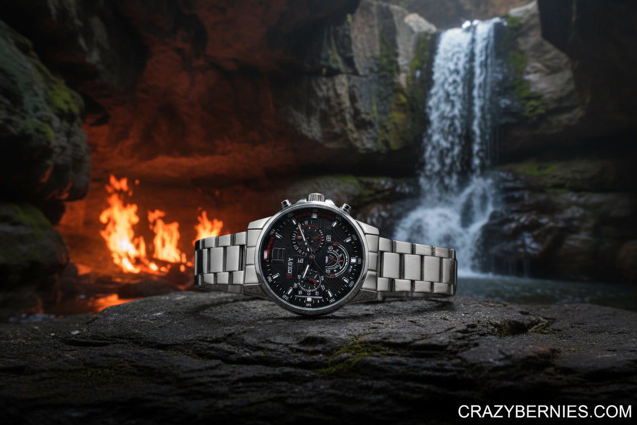 Deyros Quartz Watch silver