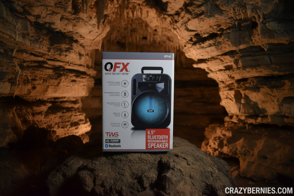 QFX MPX-65 - RECHARGABLE  BLUETOOTH SPEAKER