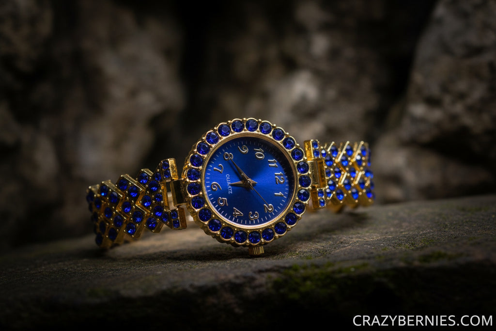 Hilight Elegant Rhinestone Quartz Watch