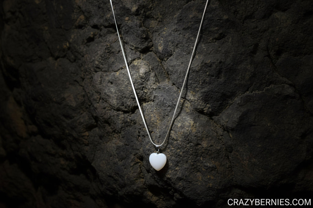Serling 925 Silver Opal Necklace