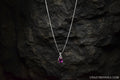 925 Sterling Silver Tear Drop Pendant Necklace