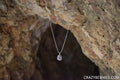 925 sterling silver stone necklace