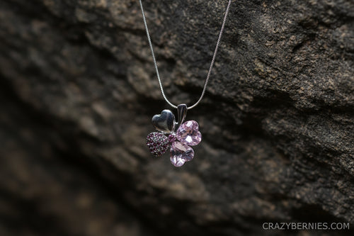 925 silver flower pendant